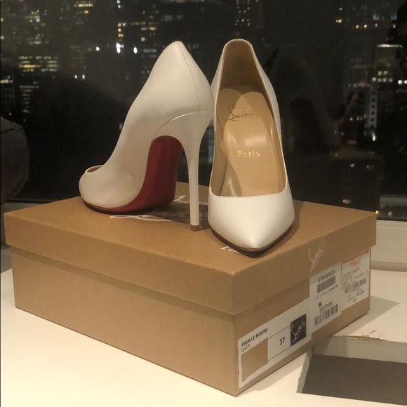 Christian Louboutin Shoes - NWT sz 37 white pigalle Christian louboutin heels Christian Louboutin Shoes - NWT sz 37 white pigalle Christian louboutin heels